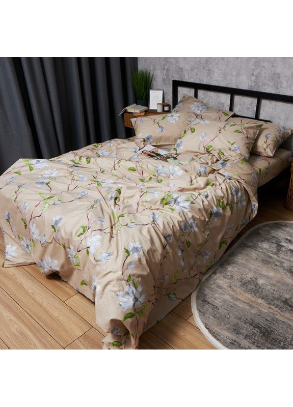 Комплект постільної білизни Satin Elit «» Полуторний Євро 160х220 наволочки 4х70х70 (MS-820008424) Moon&Star Magnolia Dream (356115803)