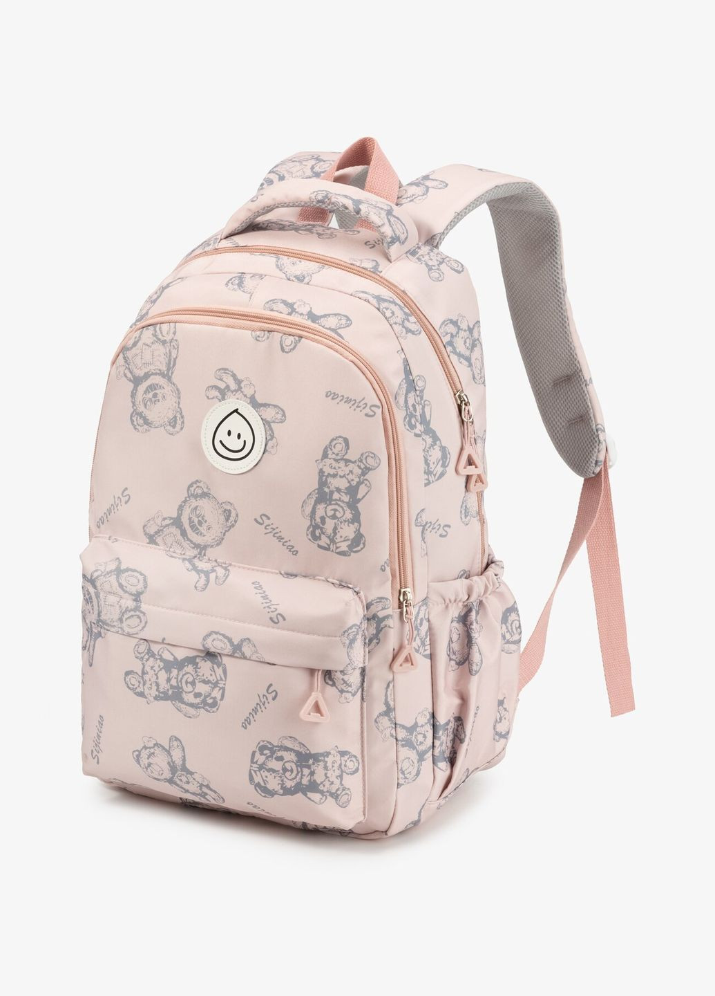 Рюкзак подростковый для девочки 0634-2 Розовый shop (2000990950901) No Brand (362901246)