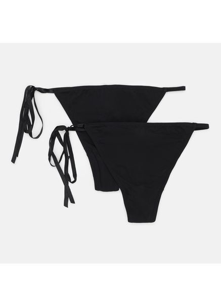 Трусики 2шт черный Atlantic (365291020)