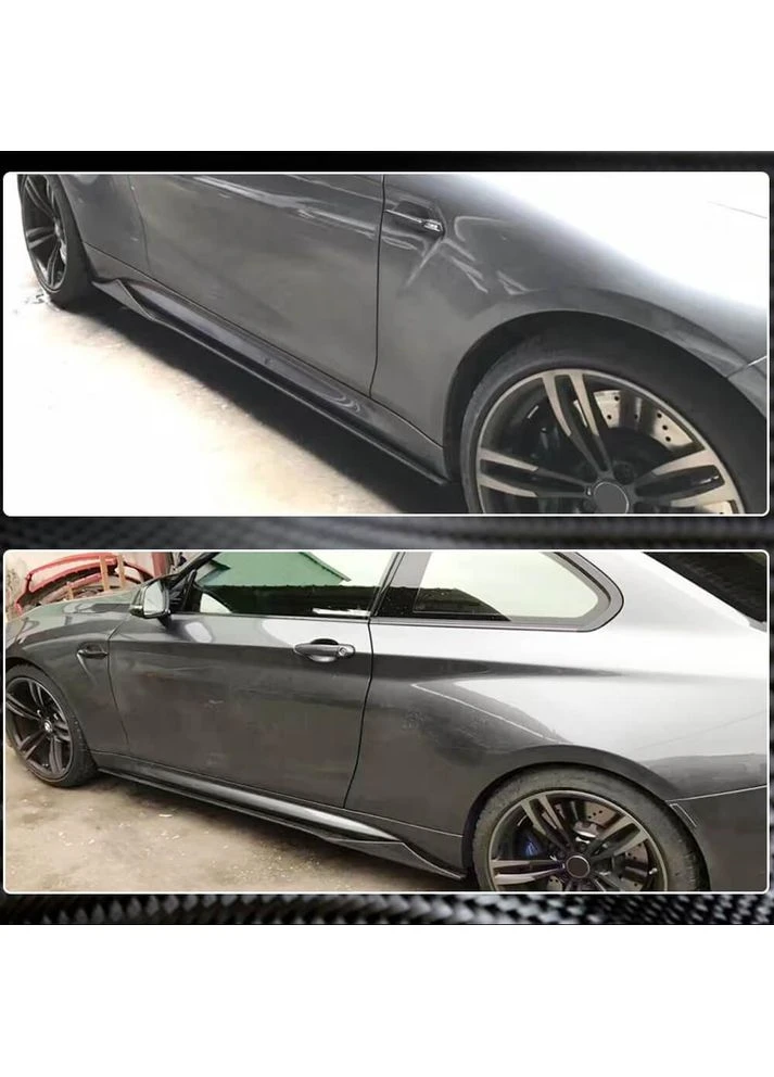 Накладки на пороги V1 (для F87, Карбон) для 2 серія F22/F23 2014-2021 рр BMW (392159100)