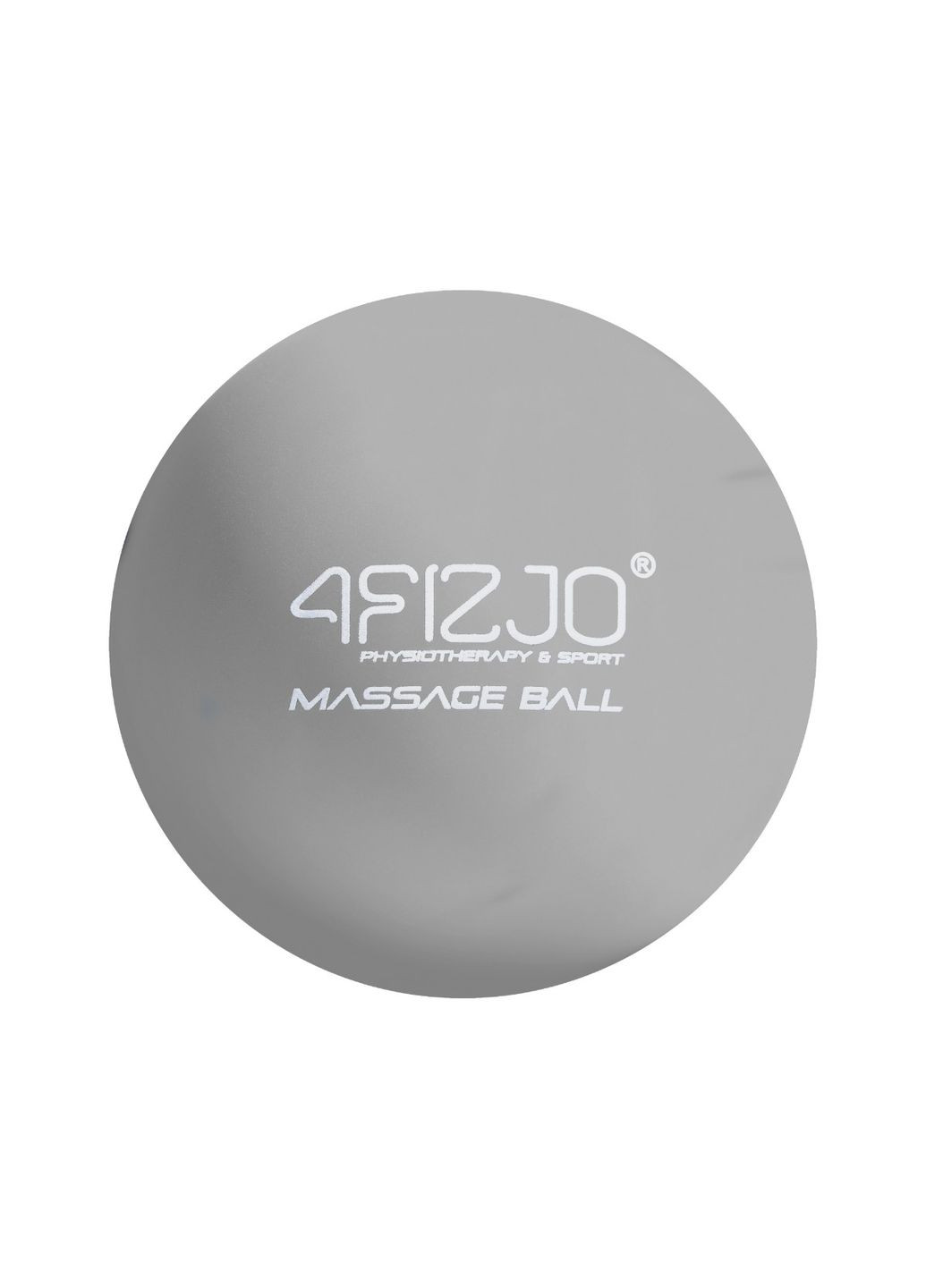 Масажний м'яч Lacrosse Ball 6.25 см Grey 4FIZJO 4fj0321 (275095712)