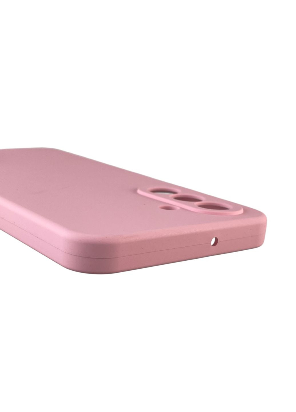 Чехол для Galaxy A26 (SM-A266) силиконовый с микрофиброй нескользящий на самсунг а26 розовый Samsung (366235101)