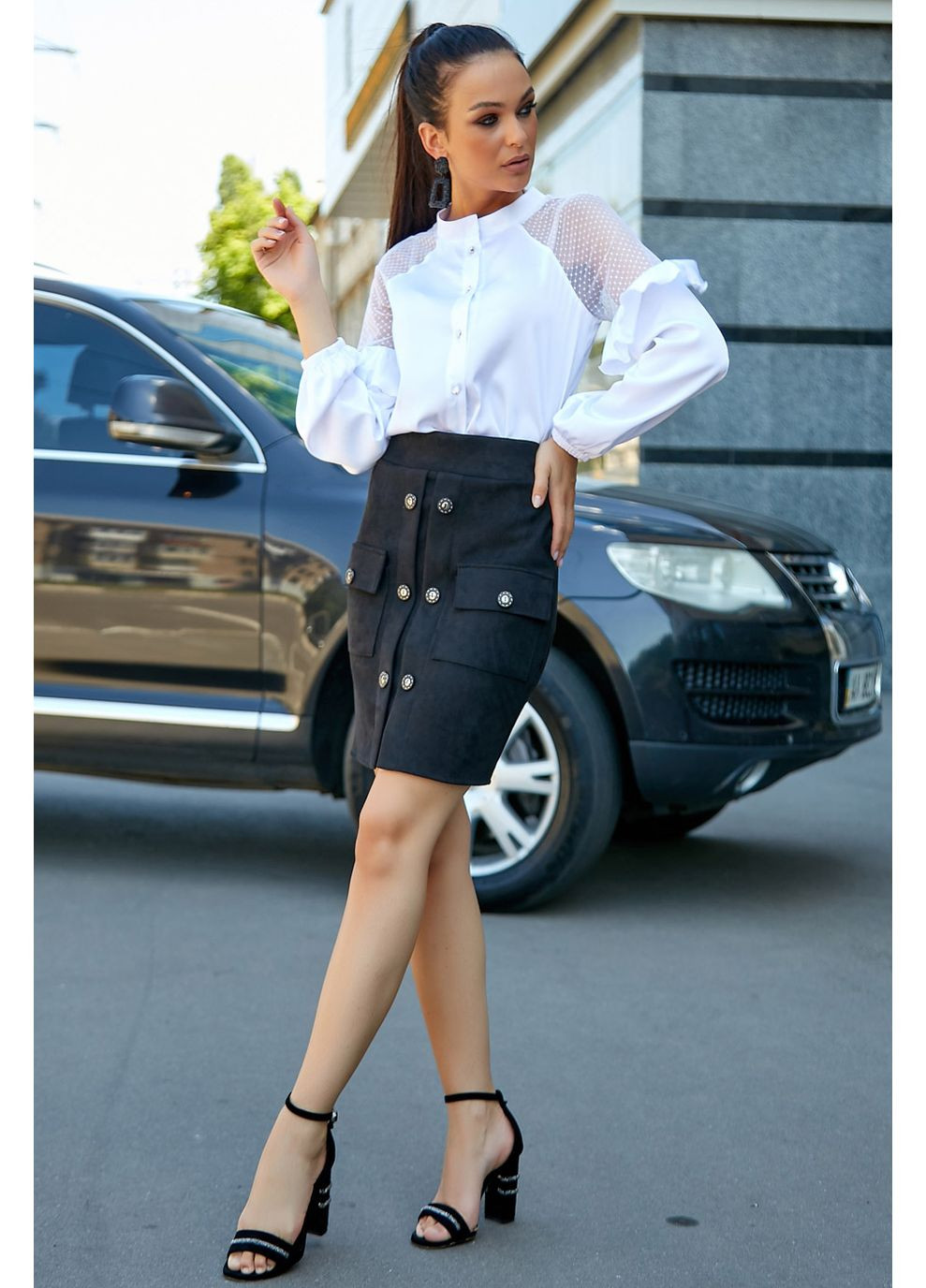 Біла блуза 1186.3615 Seventeen