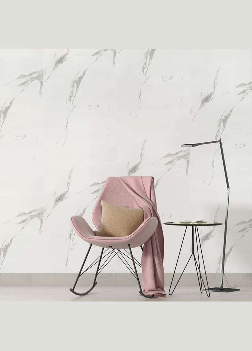 Шпалери на самоклейці білий мармур 2800*500*2мм (D) SW-00001504 No Brand (328579156)