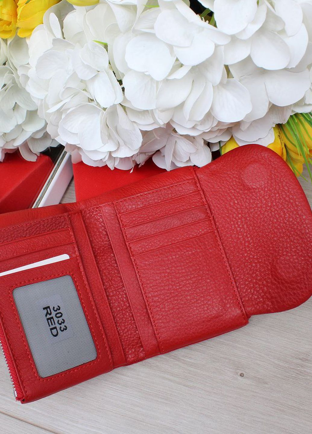 Жіночий гаманець із натуральної м'якої шкіри Vishnya (322763803)