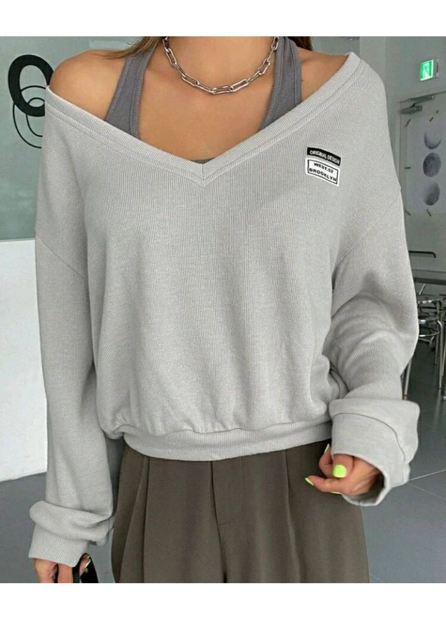 🤍 Базова кофта з м’якого рубчику 🤍Ознайомтеся з розмірною сіткою. DK/DL Мода без кордонів (361298317)