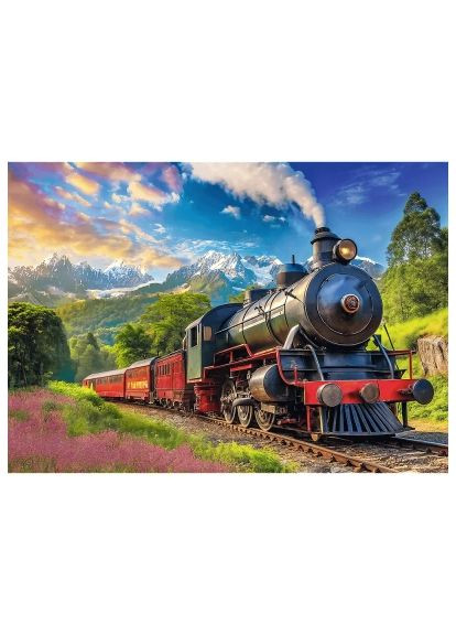 Пазл (5900511109290) Trefl Подорож на поїзді 1000 елементів (366159050)