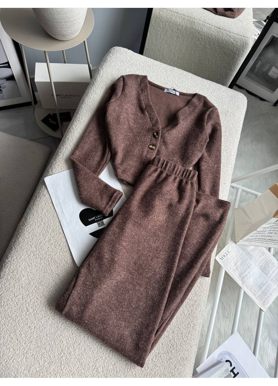 Жіночий костюм кардиган + штани KaraMix (371410644)