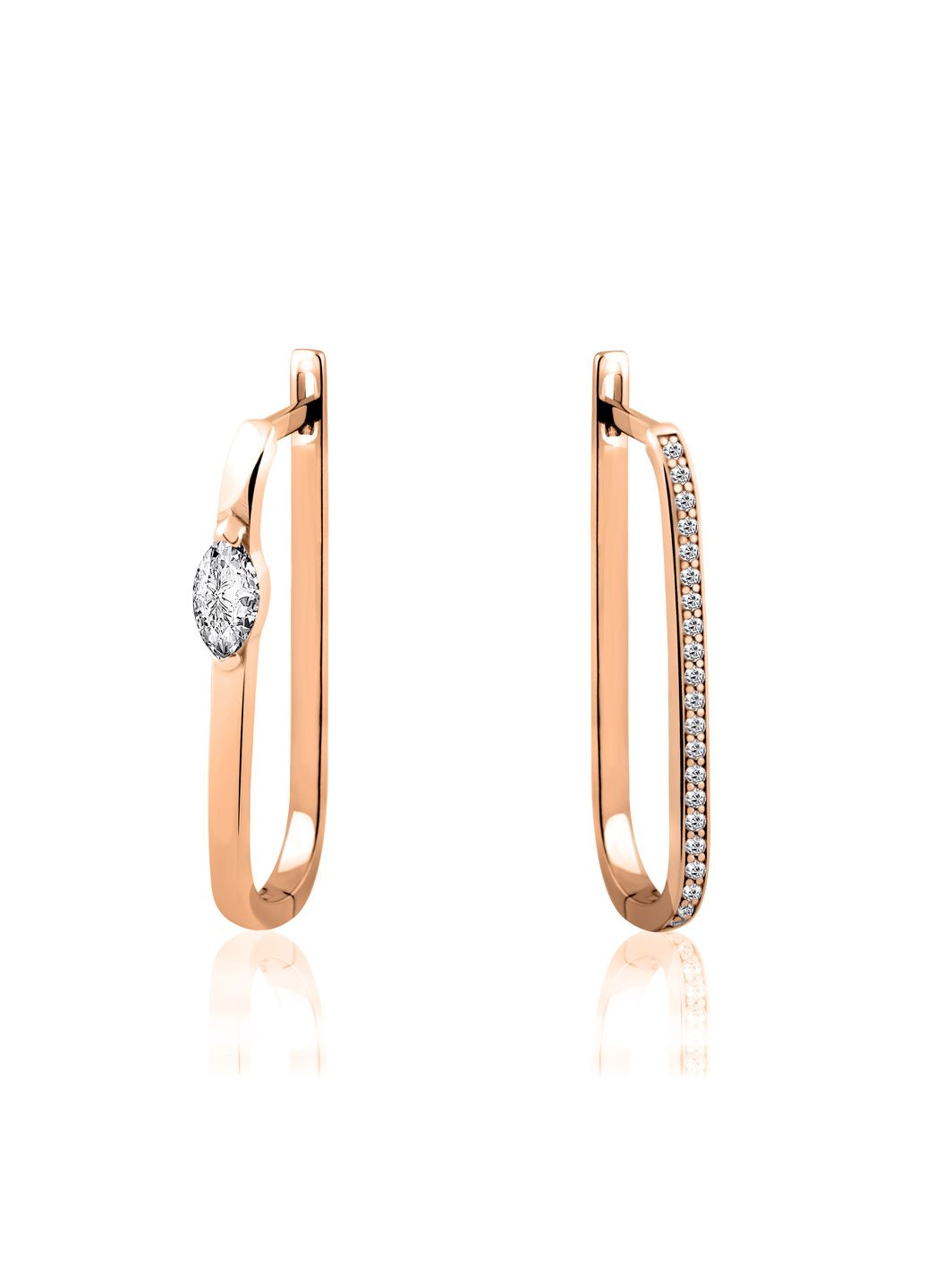 Золоті сережки (з4954) IRIJ (331017334)