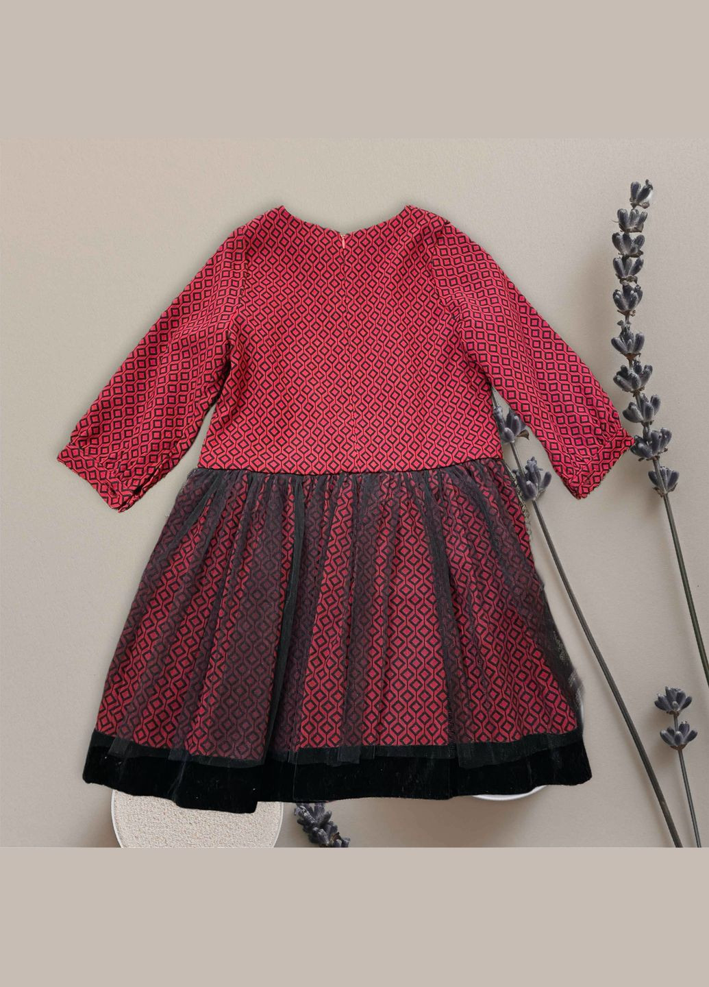 Красное платье красное для девочки Mone (305054234)