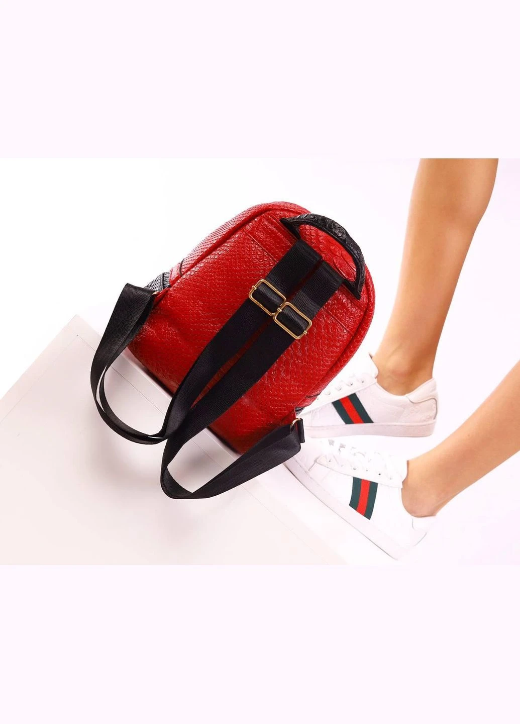 Рюкзак жіночий червоний код 7-8267 PTR No Brand (317769513)
