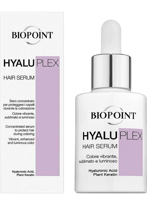 Концентрована сироватка для захисту волосся під час фарбування Hyaluplex Hair Serum 30ml (2-1177714) Biopoint (380154632)