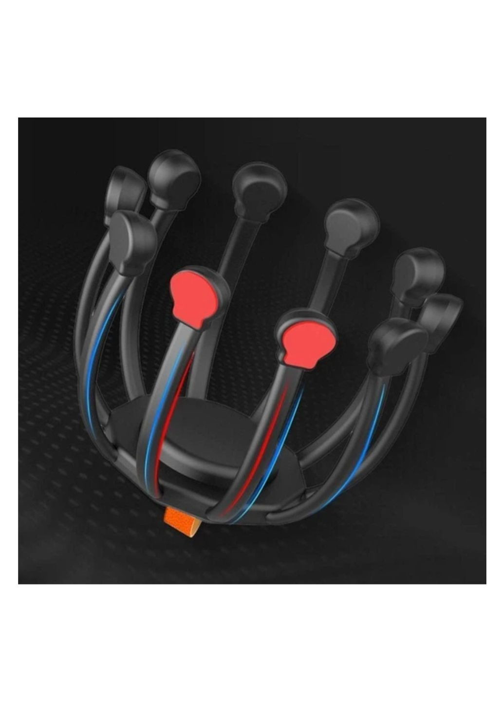 Електричний релаксаційний акумуляторний масажер для шкіри голови No Brand (369656236)