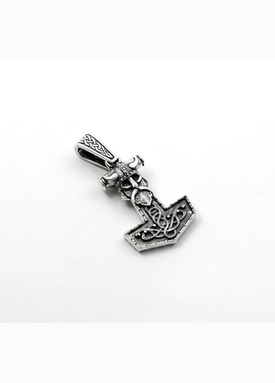 Кулон молот Тора 6325 Maxi Silver (337133519)