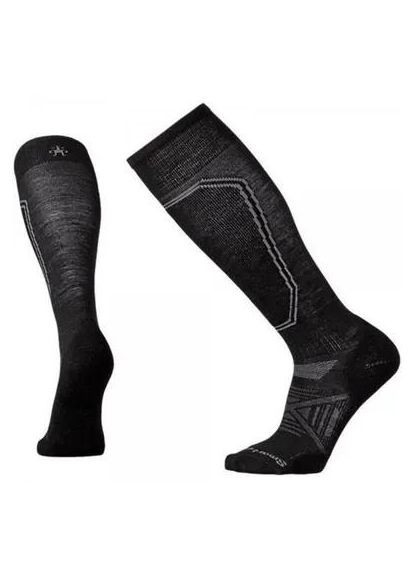 Чёрные носки мужские phd ski light black, р. m Smartwool (334672430)