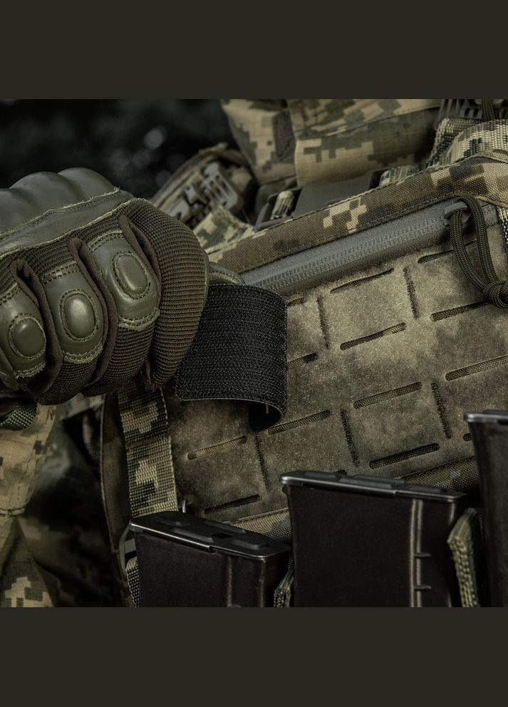 Нашивка Бог простит, ВСУ никогда Black/Yellow/Blue/GID M-TAC (315047722)