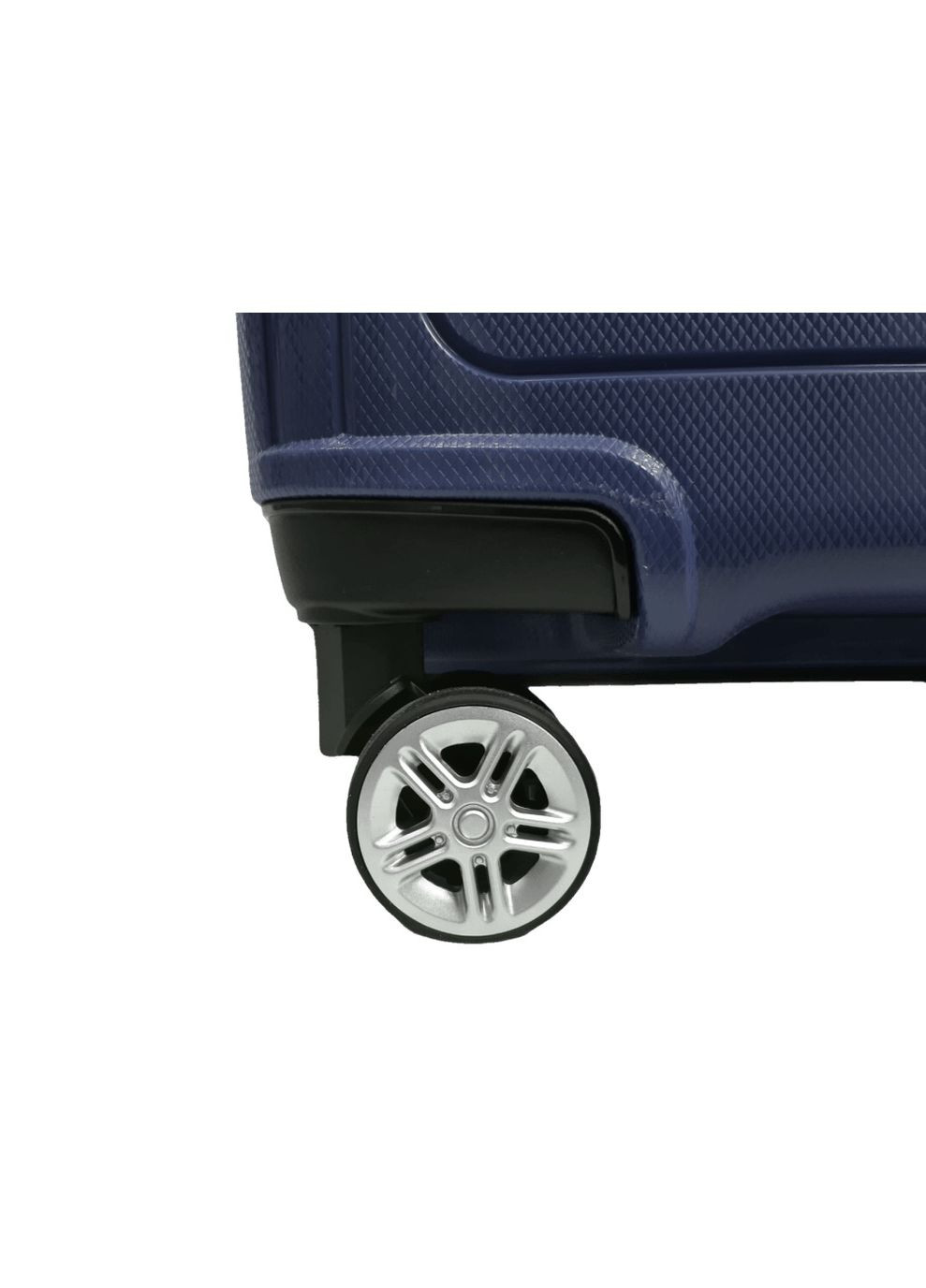 Чемодан малый под ручную кладь Airteх 241 полипропилен S Темно-синий AIRTEX (350634105)