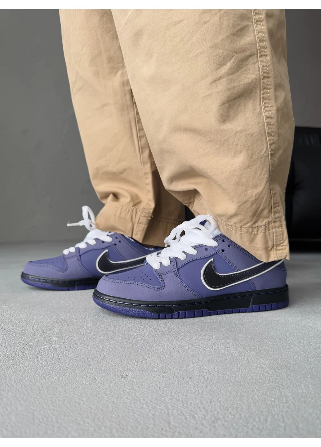 Фіолетові літні кросівки nike sb dunk purple найк сб данк фіолетові No Brand