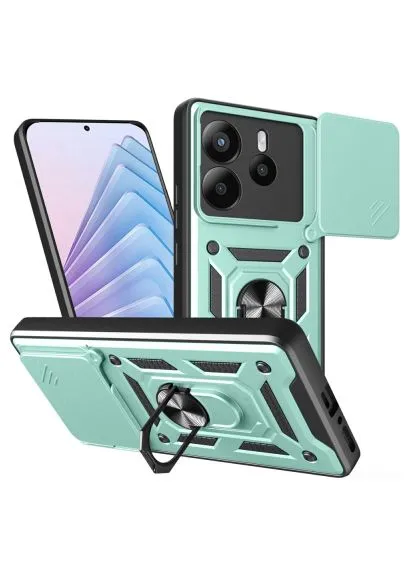 Чохол до мобільного телефона (712868) BeCover Military Xiaomi Redmi Note 14 5G Dark Green (366160878)