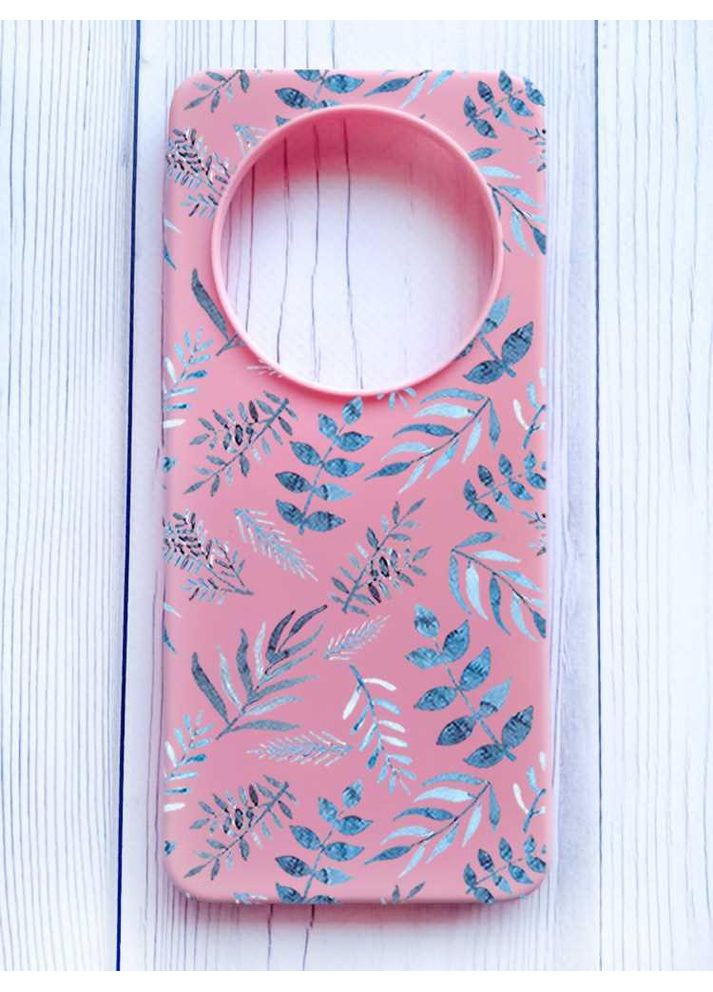 Матовый чехол на Xiaomi Redmi 14C/Poco C75 Растительный фон (принт 276) Creative (355407870)