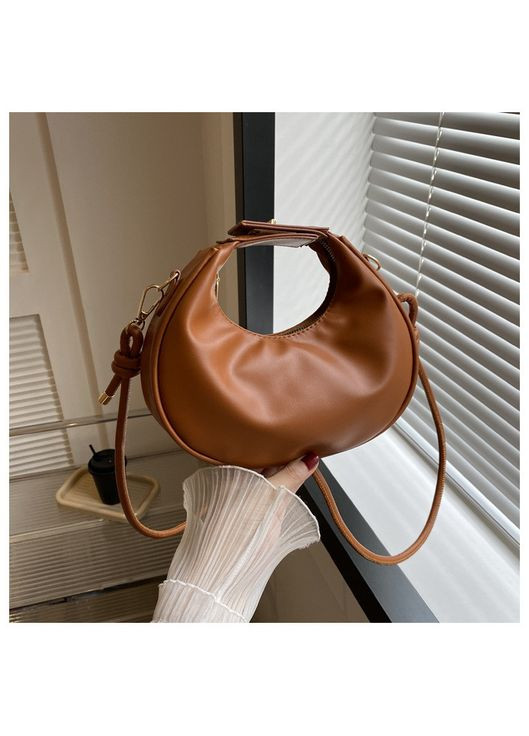 Жіноча сумка хобо багет 10571 через плече No Brand (344446484)