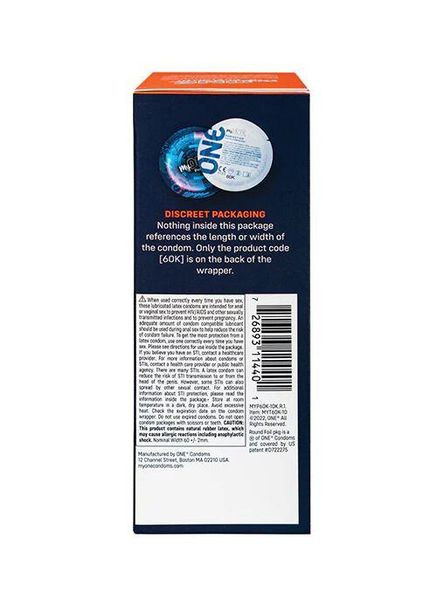 Презервативы MyONE Extra Wide & Long10 шт, картонная коробка One (325478871)