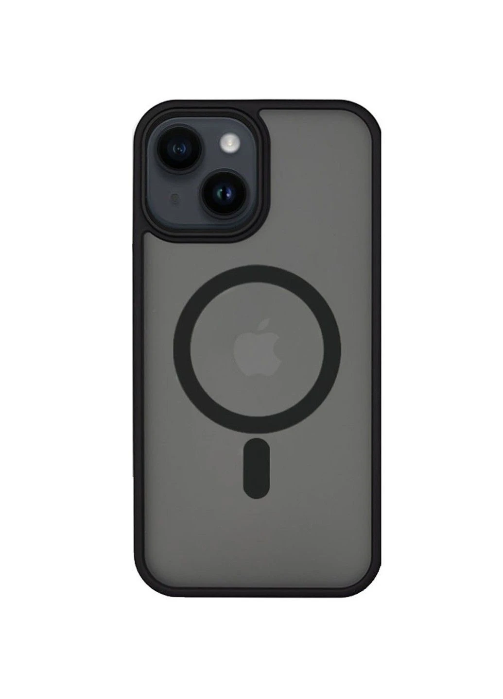 TPU+PC чохол Metal Buttons with MagSafe для Apple iPhone 14 (6.1") Epik (392039429)