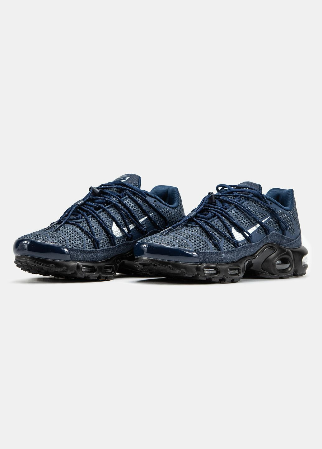 Синій Осінні кросівки чоловічі nike air max tn plus toggle utility blue | найк аір макс тн плюс сині No Brand