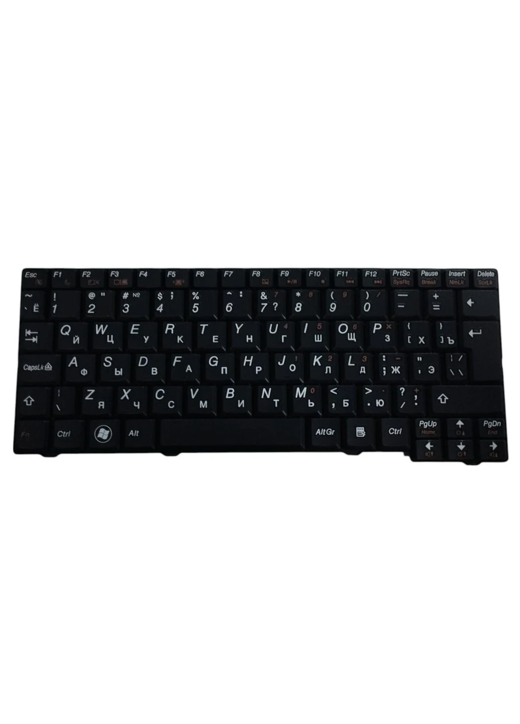 Клавиатура для ноутбука IdeaPad (S10-2, S10-3C) Black, RU Lenovo (386148158)