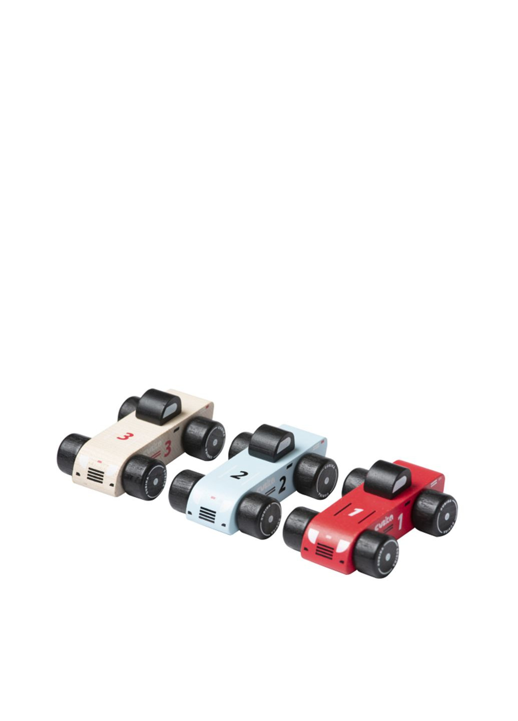 Дерев'яні машинки Гонки колір різнокольоровий ЦБ-00187261 Cubika (313802431)