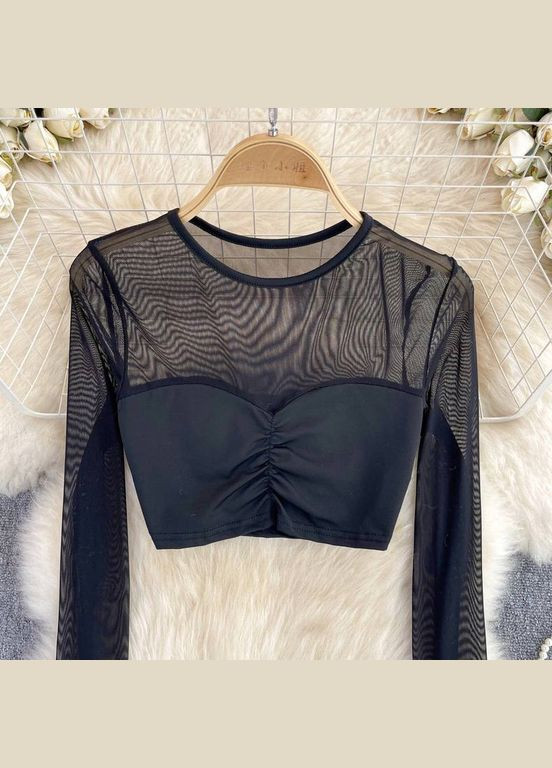 Женский топ с прозрачными рукавами Avanti (333655465)