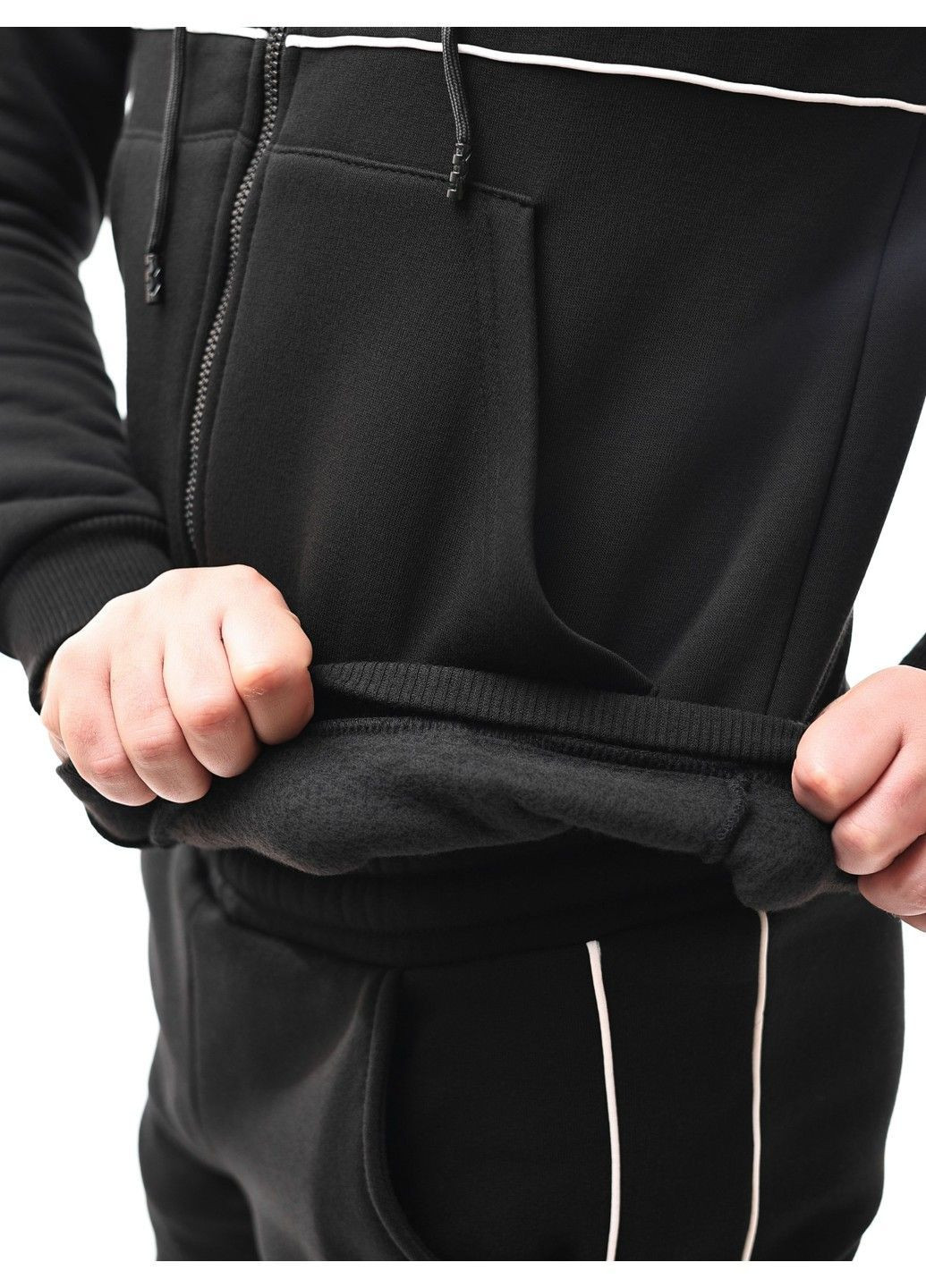 Чорний спортивний костюм чоловічий Griffin