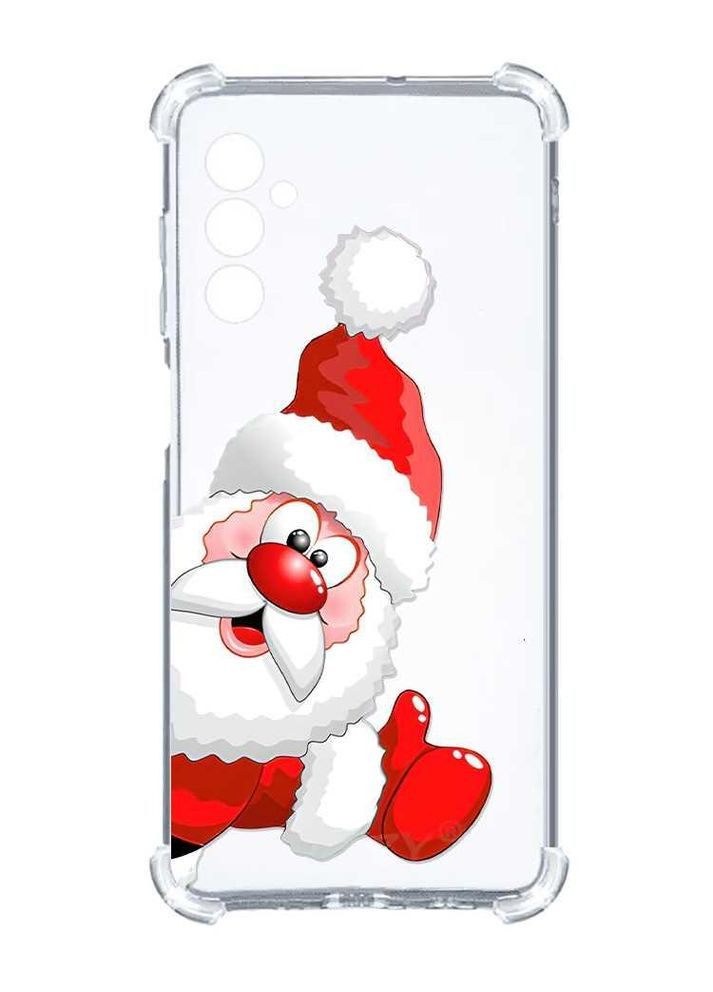 Чехол с утолщёнными углами на Samsung Galaxy A15 (A155):: Санта Клаус (новогодний принт 151) Creative (355403511)