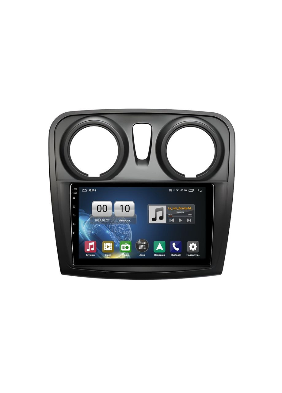 Штатная магнитола серии Q1 под Renault Logan 2 2012-2019 Sandero 2 2014-2019 (F2) (W1) 9 дюймов QIV (361125770)