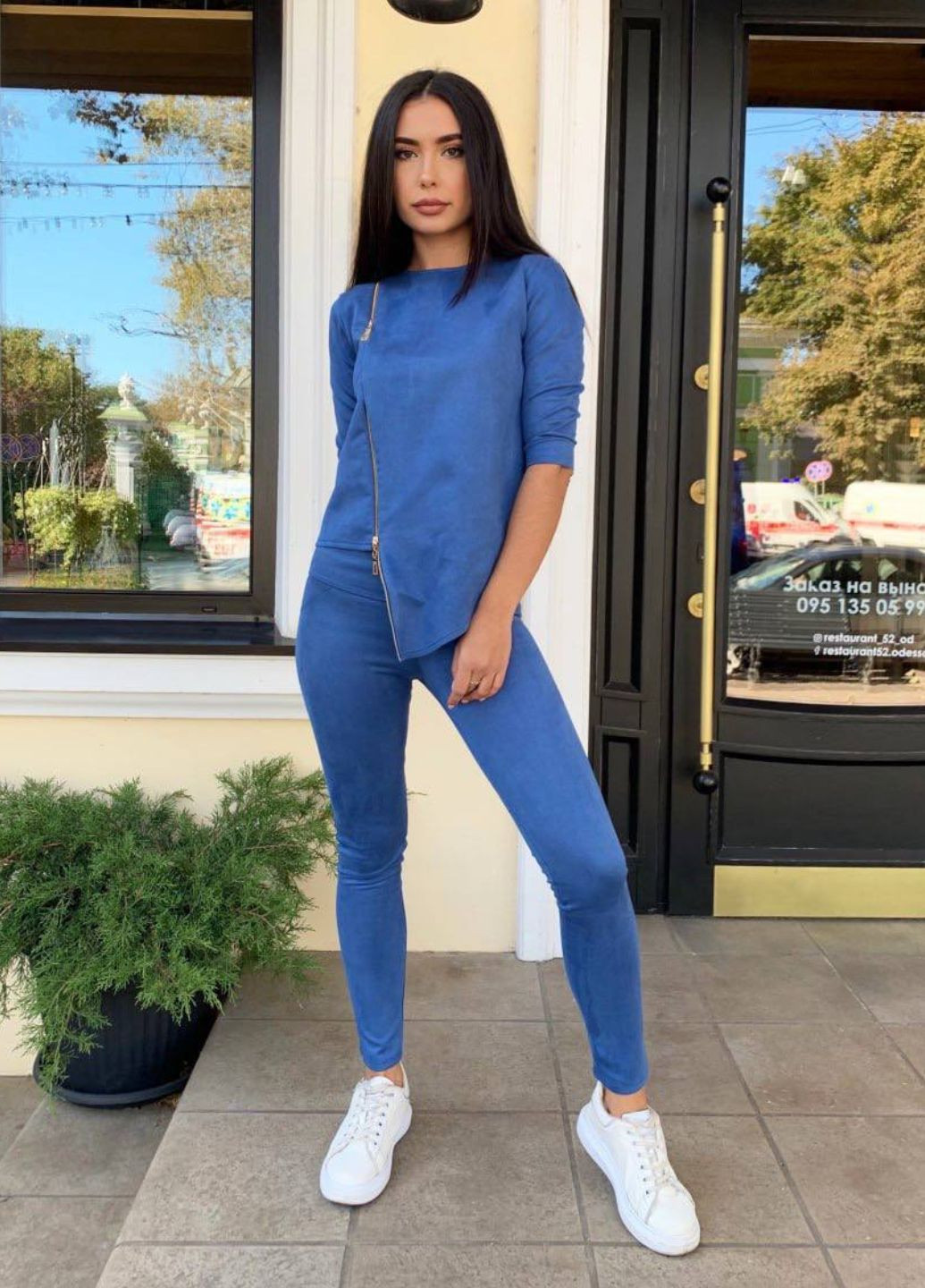 Стильный повседневный женский костюм No Brand (294085828)