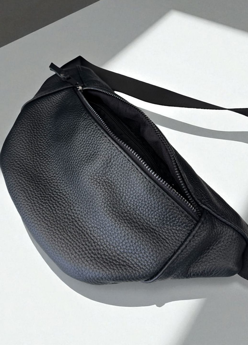 Кожаная сумка на пояс, бананка. Vishnya (360240370)