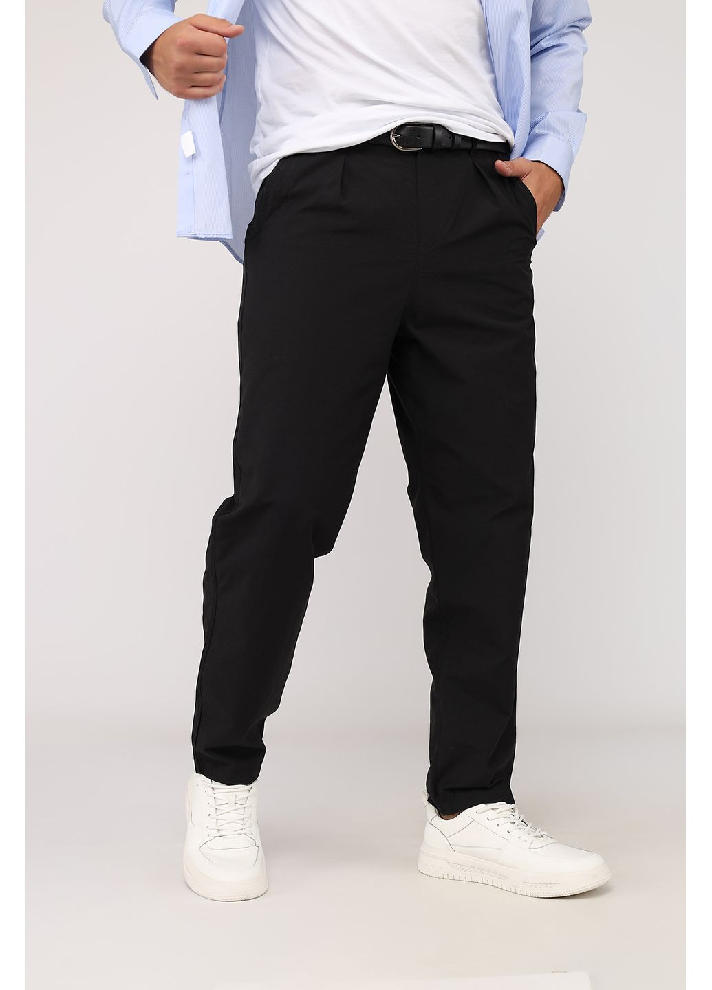 Черные демисезонные брюки Yuki