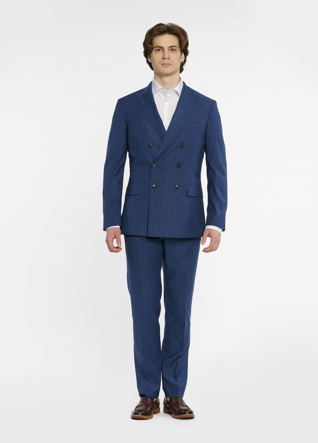 Синій демісезонний костюм чоловічий синій Arber LONDON NEW/MARCO