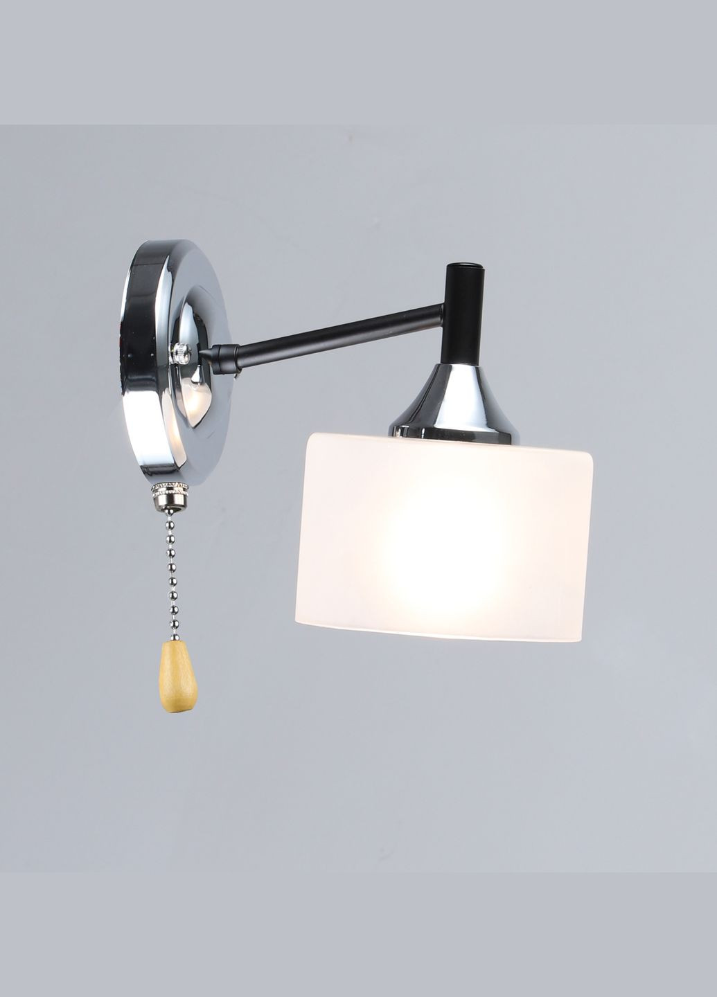 Бра A4412/1W Чорний+Хром Valeso (353746674)