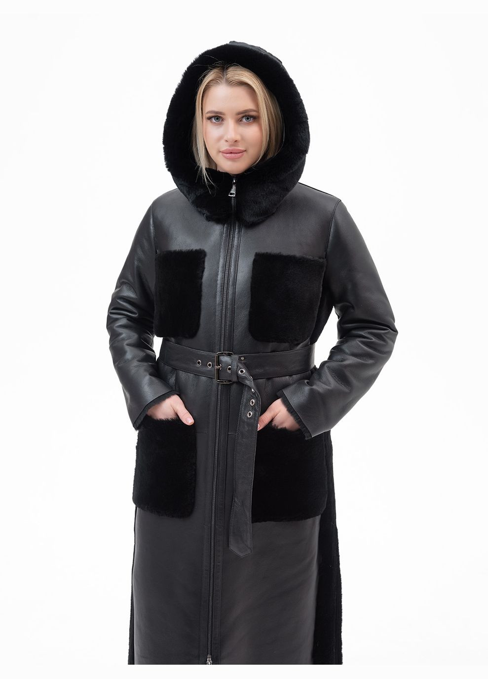 Жіноча натуральна дублянка Fabio Monti (322185916)