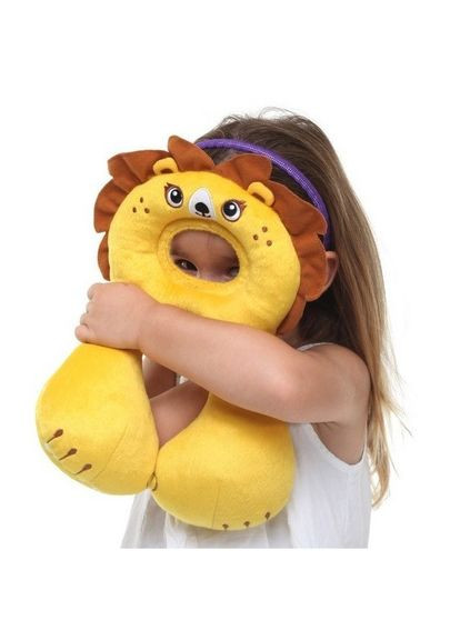 Дорожная подушка YT2199 Желтая (возраст 1-4 лет) No Brand (368566047)