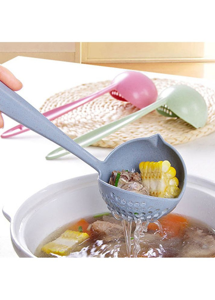 Половник с шумовкой 2в1, ложка-шумовка, черпак с дырками ( ) China (366875178)