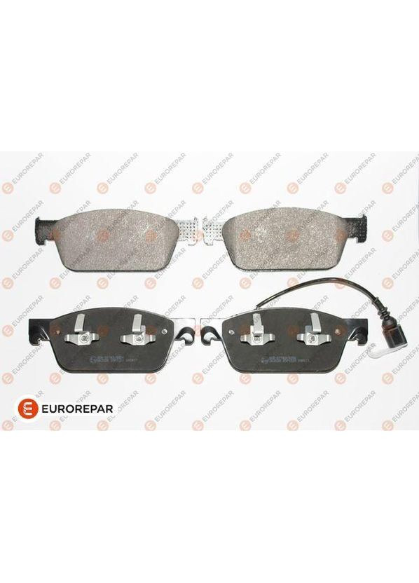 Колодки тормозные дисковые (комплект 4 шт) VW TRANSPORTER T5 ФУРГОН (7HA, 7HH, 7EA, 7EH) 2.0 2003.04- (ERP 163 Eurorepar (362607159)