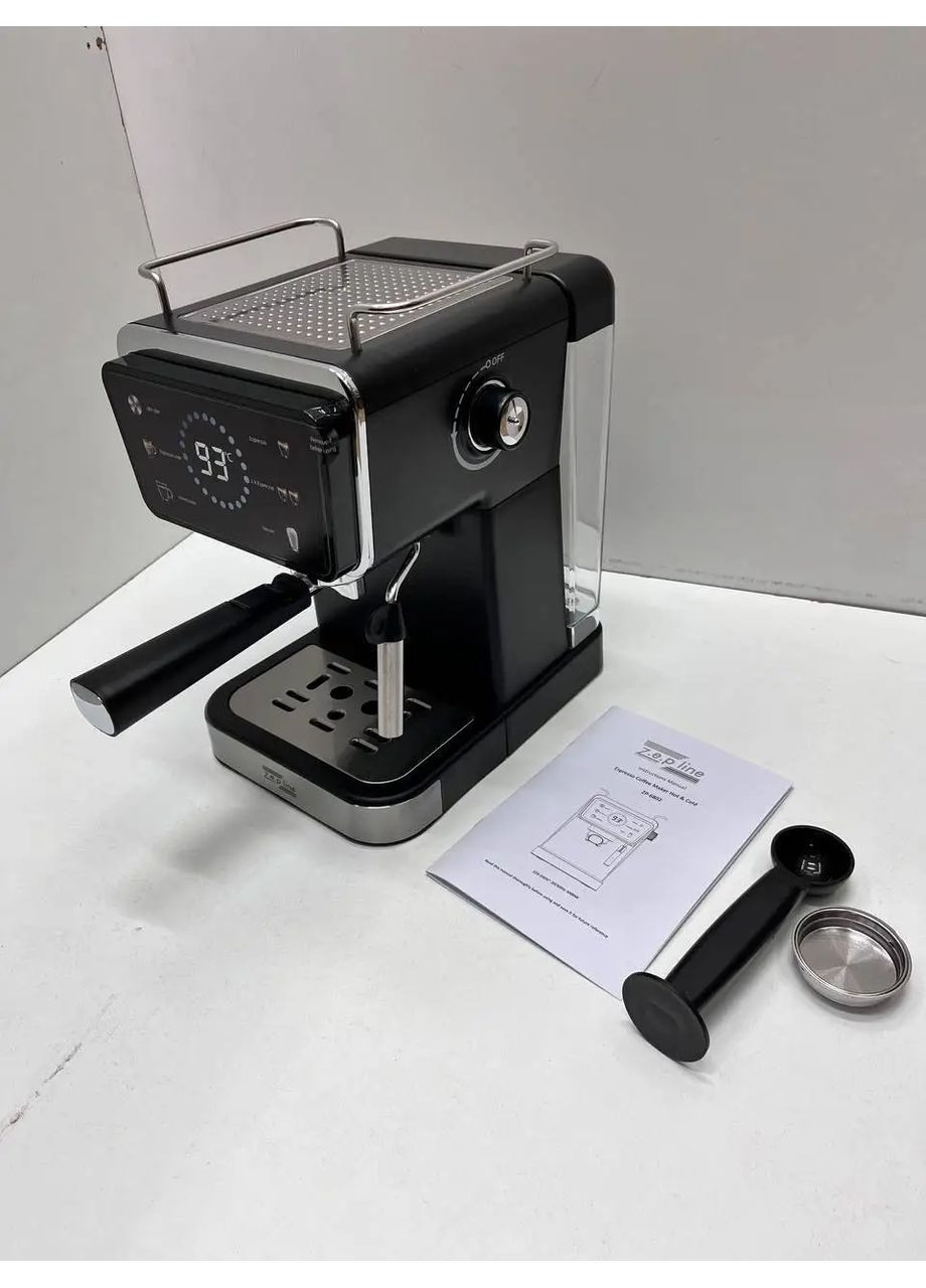 Кофемашина ZP- «Холодное горячее эспрессо» 3000 Вт 20 Bar Zepline 6802 (371656974)
