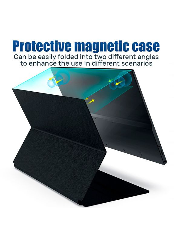 Монитор портативный 133UC / 13.3'' / IPS / 3840x2160 4K / Type-C / HDMI / jack 3.5 мм / второй экран No Brand (327422797)