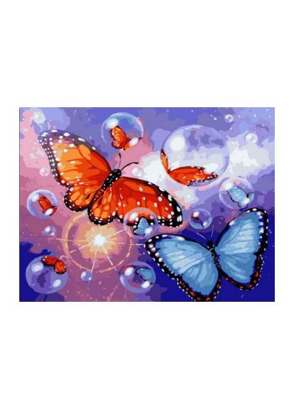 Набір алмазної мозаїки 30х40 Казкові метелики ST448 ColorArt (299772346)