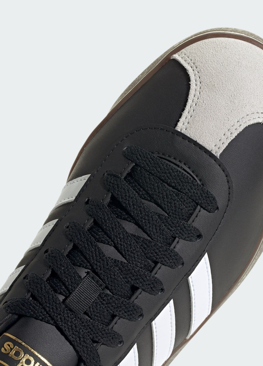 Черные летние кроссовки vl court 2.0 adidas