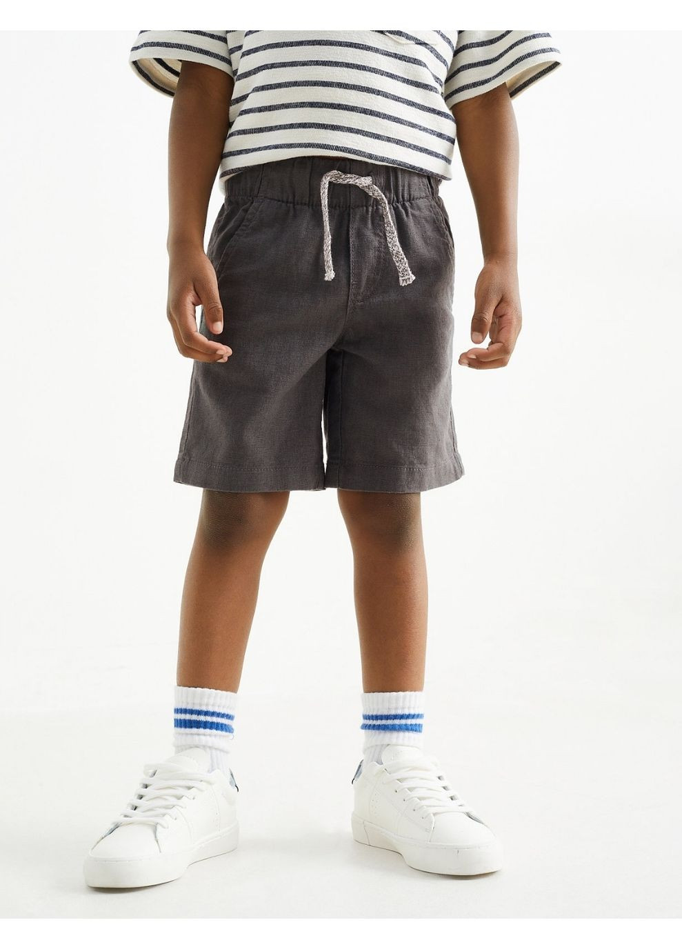Детские шорты для мальчика 110 см Серый (250122102) C&A (322249908)