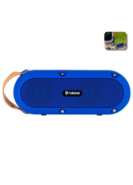 Портативна бездротова Bluetooth колонка SP-5 TF card micro usb Синя Celebrat (354226766)