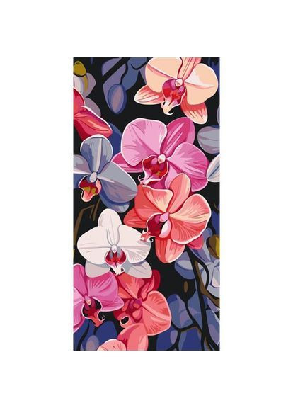 Картина за номерами Яскраві орхідеї 40х80 см () Artcraft 13072-AC (366529743)